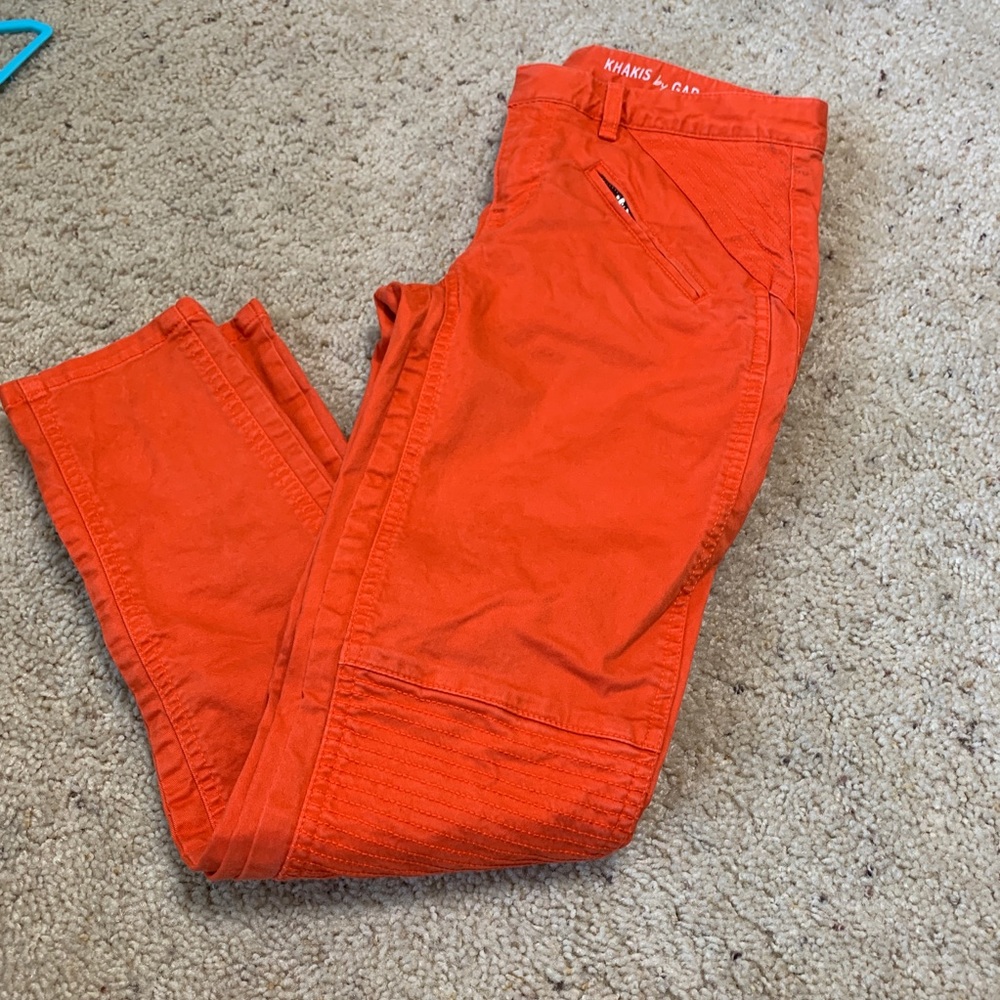 Gap Moto Khakis, Size 0